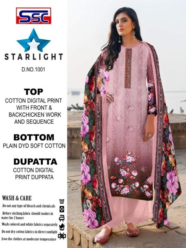SSC Starlight Vol-1 Cotton Designer Exclusive Dress Material